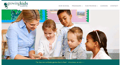 Desktop Screenshot of growingkidsacademy.com